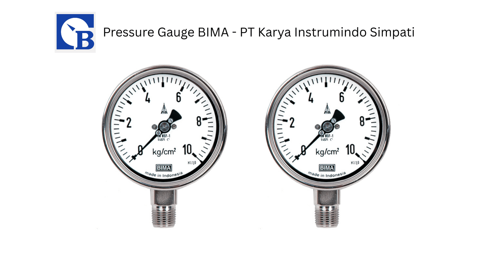 Pressure Gauge - PT Karya Instrumindo Simpati