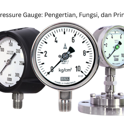 Pressure Guge - Pengertian, Fungsi, dan Prinsip Kerja