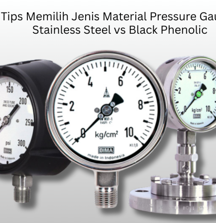 Tips Memilih Jenis Material Pressure Gauge Stainless Steel vs Black Phenolic